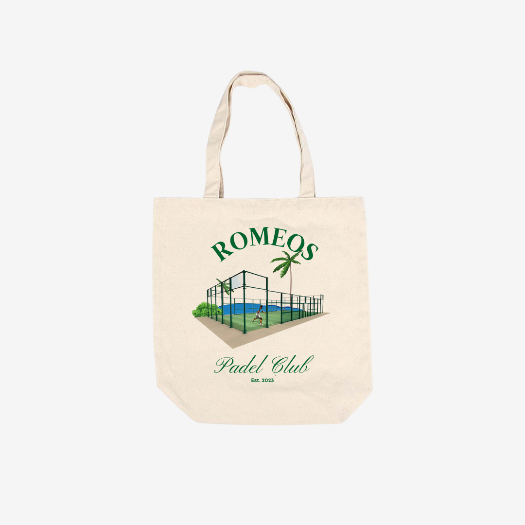 Padel Club Tote Bag - Beige - Multi