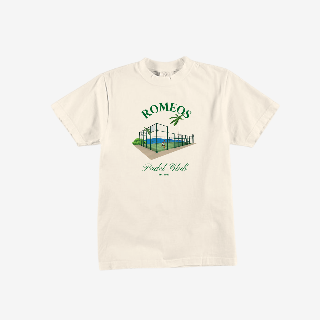 Padel Club T-Shirt - Cream - Multi