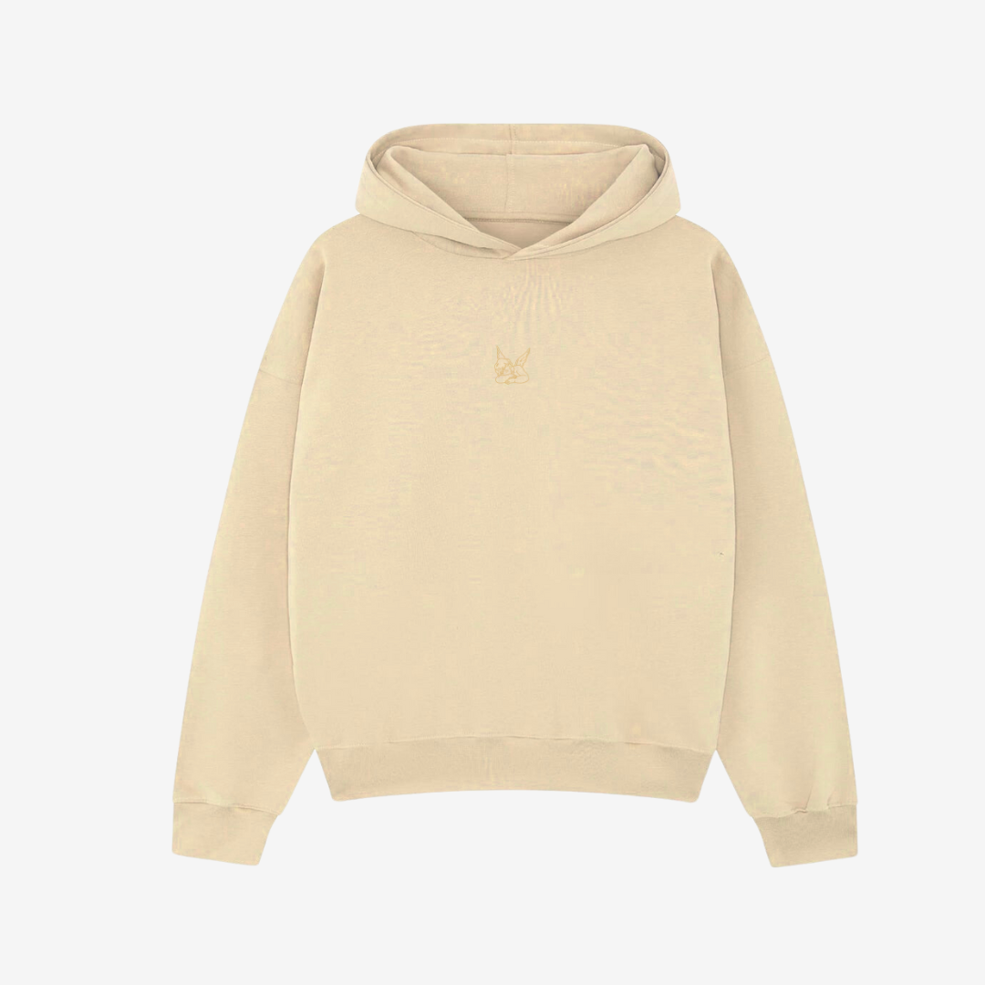Cupid Premium Ultra Heavy Hoodie - Cream - Cream