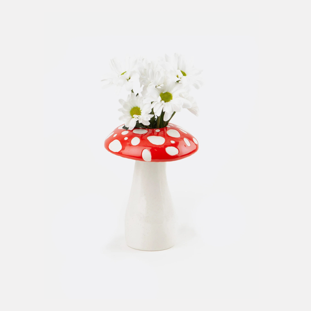 Amanita Red Vase Large