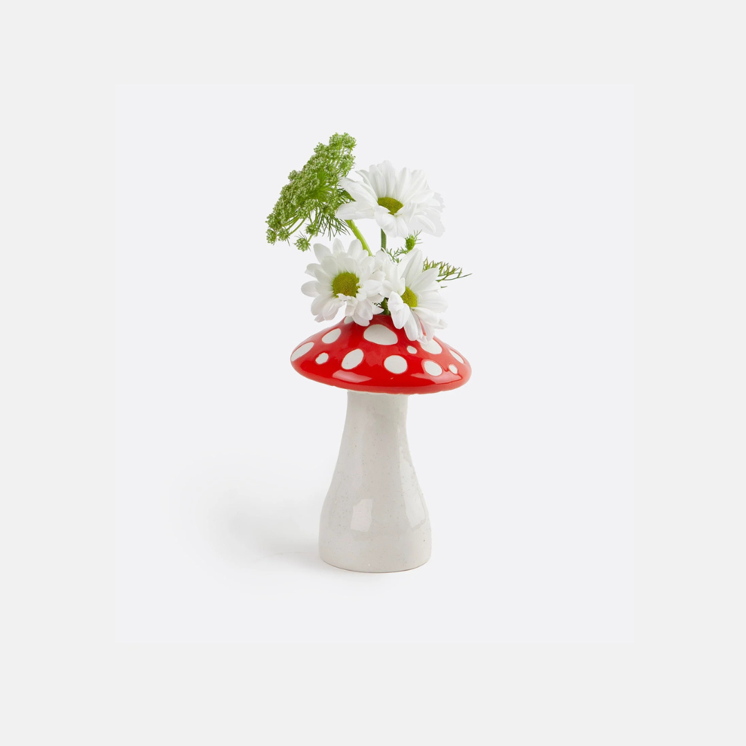 Amanita Red Vase Small