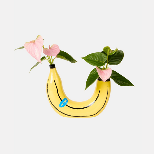Farmers Market Banana Vase