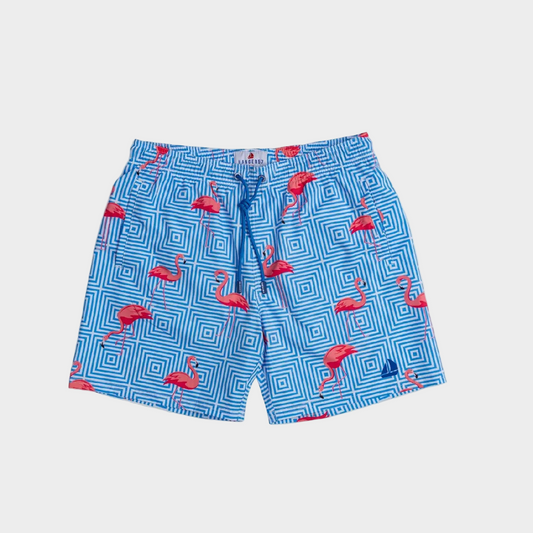 Pool Side Flamingos
