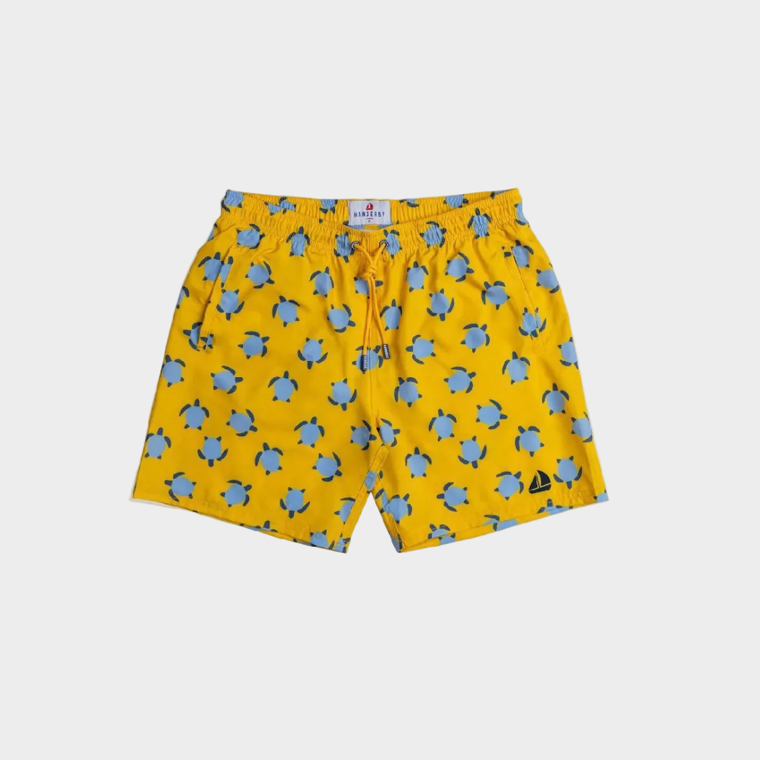 Kids Yellow Turtle Shrt