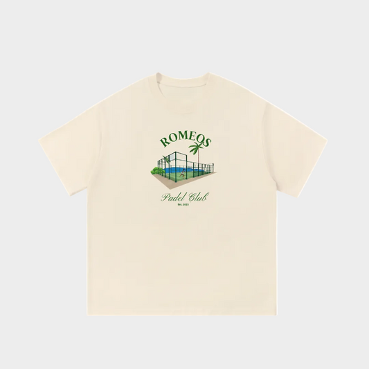 Padel Club T-Shirt - Cream - Multi
