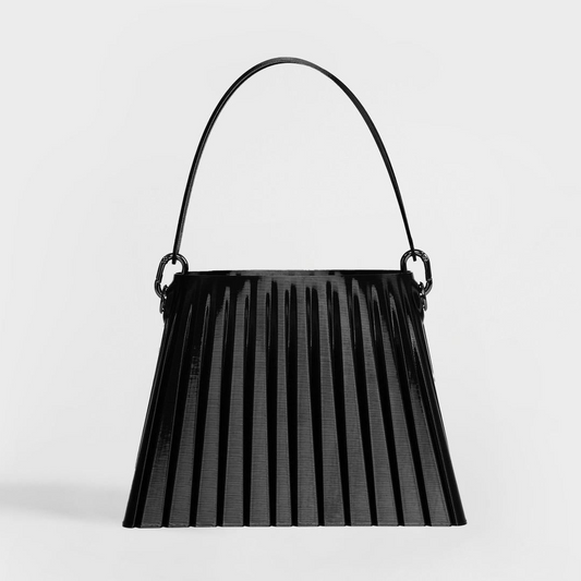 Pleated in Black